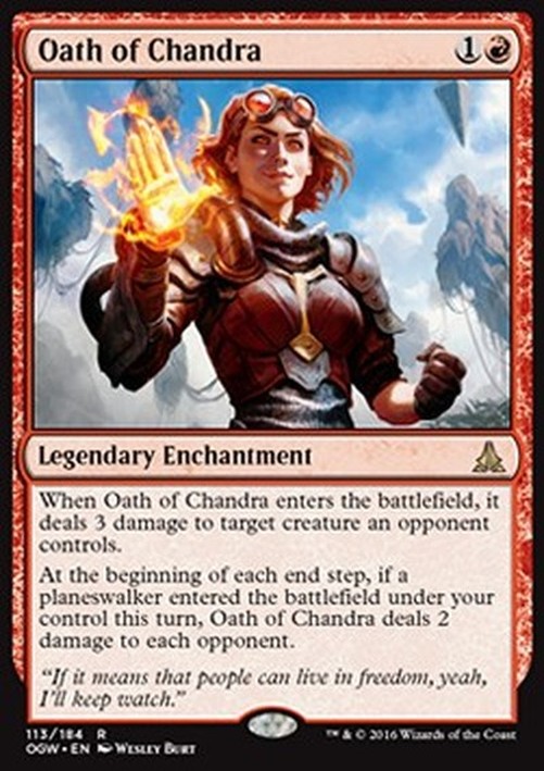 Magic: The Gathering Oath of Chandra