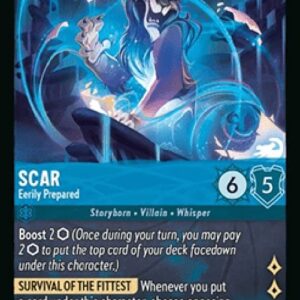 Lorcana 10WHI Scar - Eerily Prepared