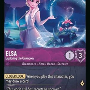 Lorcana Elsa - Exploring the Unknown