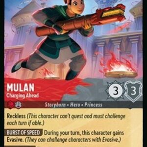 Lorcana 8JAF Mulan - Charging Ahead (V.1)