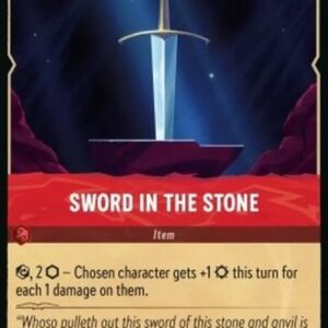 Lorcana 2ROF Sword in the Stone