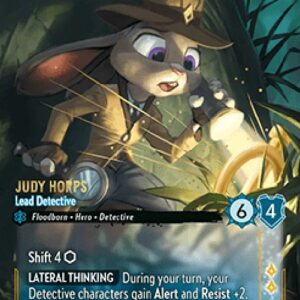 Lorcana 10WHI Judy Hopps - Lead Detective (V.2)