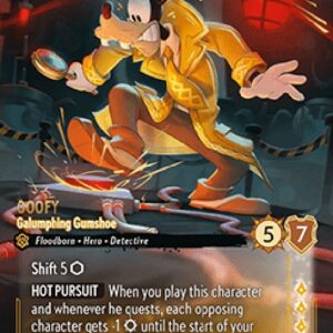 Lorcana 10WHI Goofy - Galumphing Gumshoe (V.2)