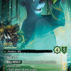 Lorcana 10WHI Baloo - Carefree Bear (V.2)