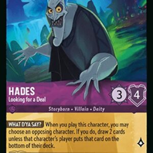 Lorcana 10WHI Hades - Looking for a Deal (V.1)