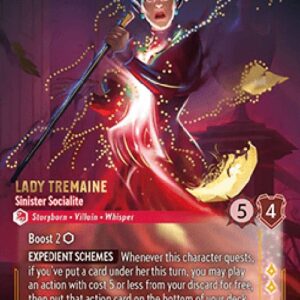 Lorcana 10WHI Lady Tremaine - Sinister Socialite (V.2)