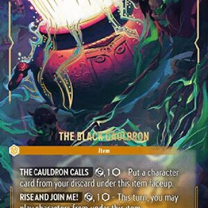 Lorcana 10WHI The Black Cauldron (V.2)