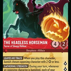 Lorcana 10WHI The Headless Horseman - Terror of Sleepy Hollow (V.1)