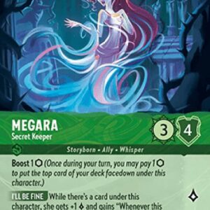 Lorcana 10WHI Megara - Secret Keeper (V.2)