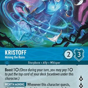 Lorcana 10WHI Kristoff - Mining the Ruins (V.2)
