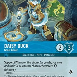 Lorcana 10WHI Daisy Duck - Ghost Finder (V.2)