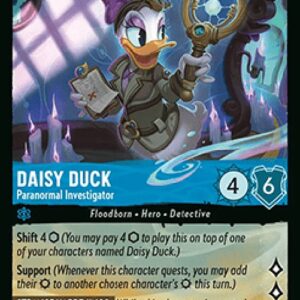 Lorcana 10WHI Daisy Duck - Paranormal Investigator