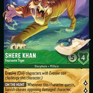 Lorcana 10WHI Shere Khan - Fearsome Tiger