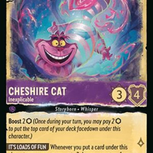 Lorcana 10WHI Cheshire Cat - Inexplicable