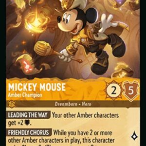 Lorcana 10WHI Mickey Mouse - Amber Champion