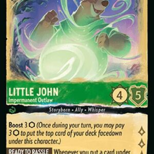 Lorcana 10WHI Little John - Impermanent Outlaw