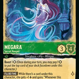 Lorcana 10WHI Megara - Secret Keeper (V.1)