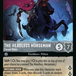 Lorcana 10WHI The Headless Horseman - Cursed Rider