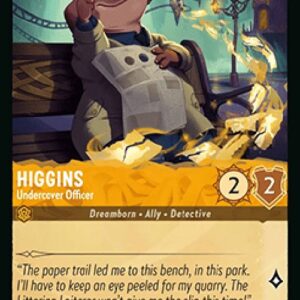 Lorcana 10WHI Higgins - Undercover Officer