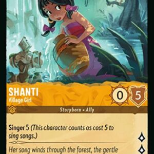 Lorcana 10WHI Shanti - Village Girl