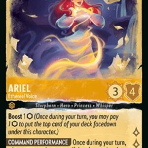 Lorcana 10WHI Ariel - Ethereal Voice (V.1)