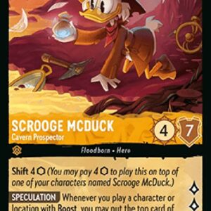 Lorcana 10WHI Scrooge McDuck - Cavern Prospector
