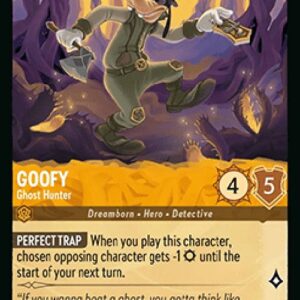 Lorcana 10WHI Goofy - Ghost Hunter (V.1)
