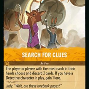 Lorcana 10WHI Search for Clues
