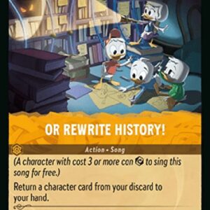 Lorcana 10WHI Or Rewrite History!