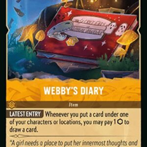 Lorcana 10WHI Webby's Diary