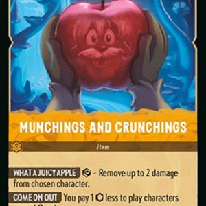 Lorcana 10WHI Munchings and Crunchings