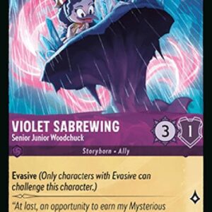 Lorcana 10WHI Violet Sabrewing - Senior Junior Woodchuck