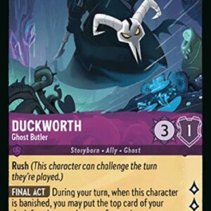 Lorcana 10WHI Duckworth - Ghost Butler