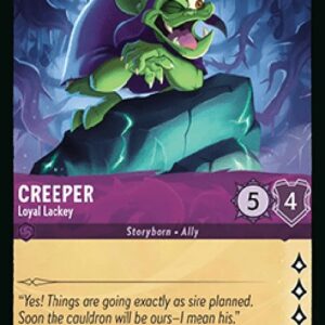 Lorcana 10WHI Creeper - Loyal Lackey