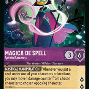 Lorcana 10WHI Magica De Spell - Spiteful Sorceress