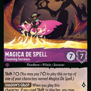 Lorcana 10WHI Magica De Spell - Conniving Sorceress