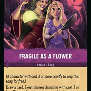 Lorcana 10WHI Fragile as a Flower