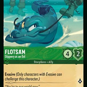Lorcana 10WHI Flotsam - Slippery as an Eel