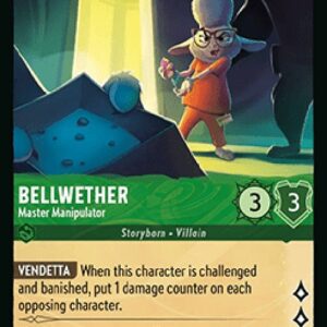 Lorcana 10WHI Bellwether - Master Manipulator