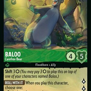 Lorcana 10WHI Baloo - Carefree Bear (V.1)