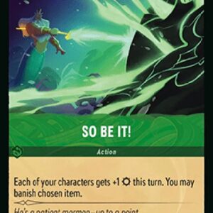 Lorcana 10WHI So Be It!