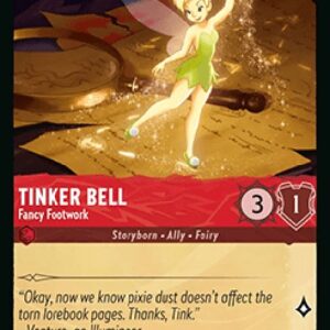 Lorcana 10WHI Tinker Bell - Fancy Footwork (V.1)