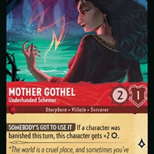 Lorcana 10WHI Mother Gothel - Underhanded Schemer