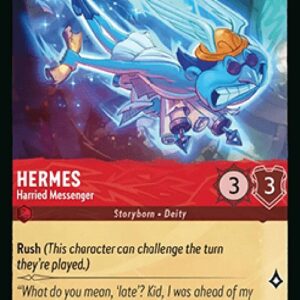 Lorcana 10WHI Hermes - Harried Messenger