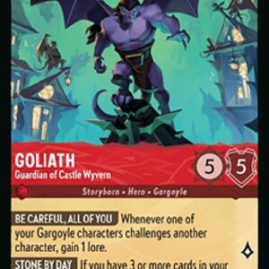 Lorcana 10WHI Goliath - Guardian of Castle Wyvern