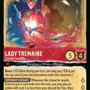 Lorcana 10WHI Lady Tremaine - Sinister Socialite (V.1)
