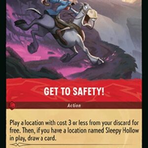 Lorcana 10WHI Get to Safety!