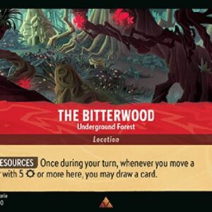 Lorcana 10WHI The Bitterwood - Underground Forest