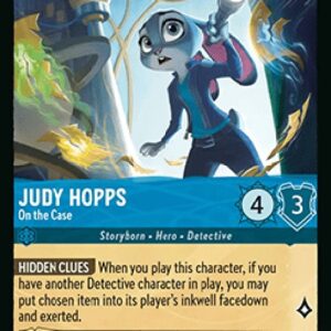 Lorcana 10WHI Judy Hopps - On the Case