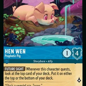 Lorcana 10WHI Hen Wen - Prophetic Pig
